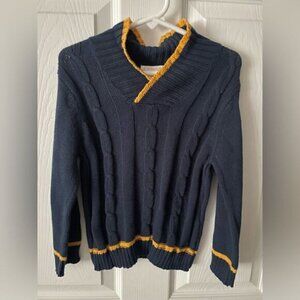 🆕 Tahari Toddlers Navy / Yellow Boys Sweater Size 3T